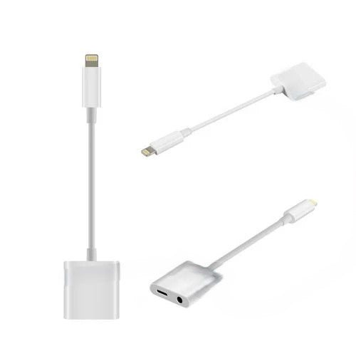 Dual Lightning Audio and Charge Adaptor