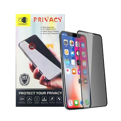 Privacy Premium Tempered Glass Privacy Tempered Glass 9H Screen Protection for IP 11 Pro Max/XS Max(OEM)