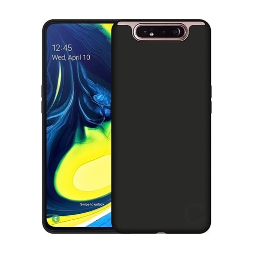 Cases Silicone Back Cover For Samsung A80/ A90 Black