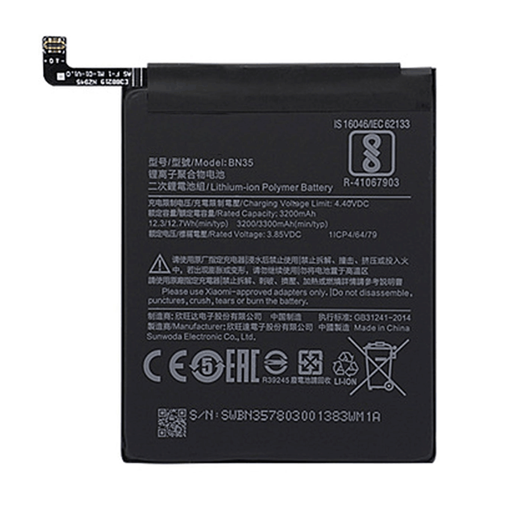 Replacement Battery For Xiaomi BN35 Redmi 5 3200mAh