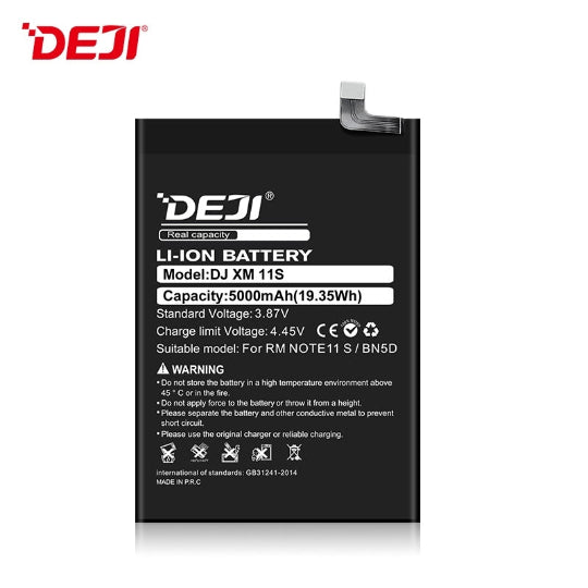 DEJI BN5D Replacement Battery For Redmi Note 11 4G/Note 11s 4G/Poco M4 Pro 4G-5000mAh