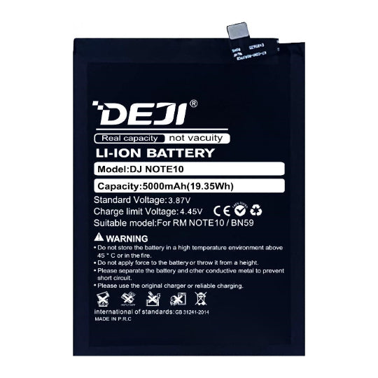 DEJI BN59 Replacement Battery 5000mAh For REDMI NOTE 10 4G / 10S / POCO M5S