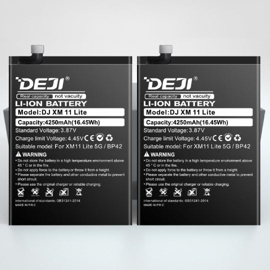 DEJI BP42 Replacement Battery 4250mAh For Mi 11 Lite/Mi 11 Lite 5G/Mi 11 Lite NE 5G