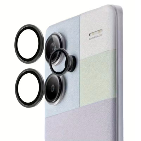Camera Lens Protector Tempered Glass For Redmi Note 14 5G Black