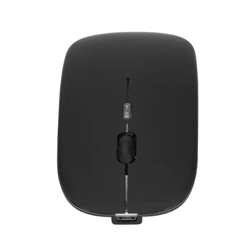 Rechargeable Wireless Mouse | USB Rechargeable Optical Mouse 2.4G (Black)