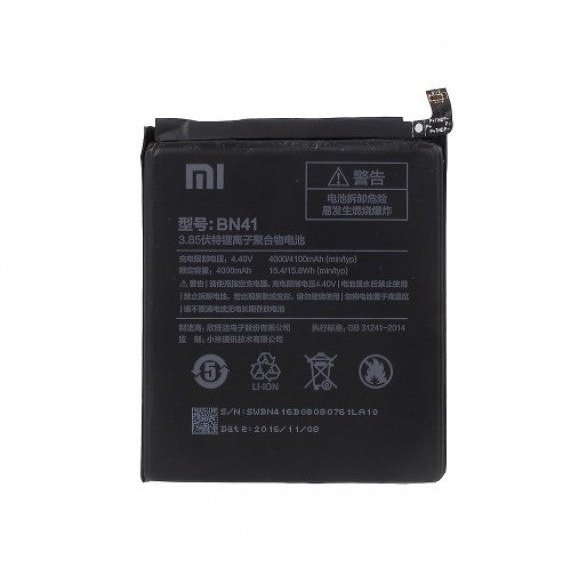 Replacement Battery For Xiaomi BN41 Redmi Note 4