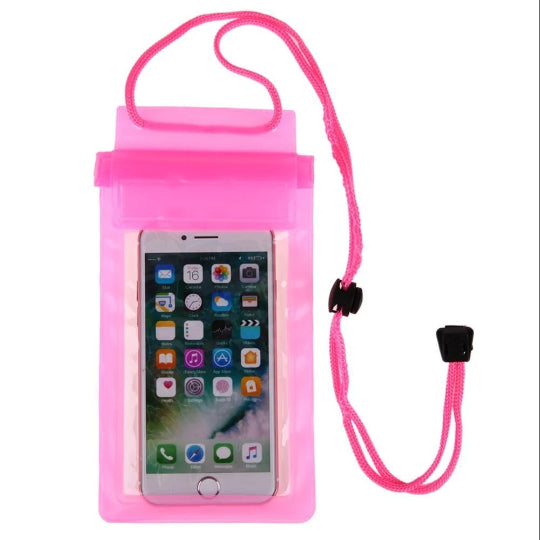 Waterproof Phone Case Universal Pink