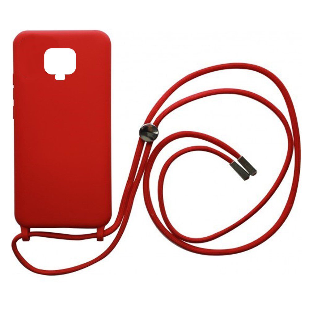 Silicone Cover With Cord For Redmi Note 9 Pro / 9 Pro Max / 9s