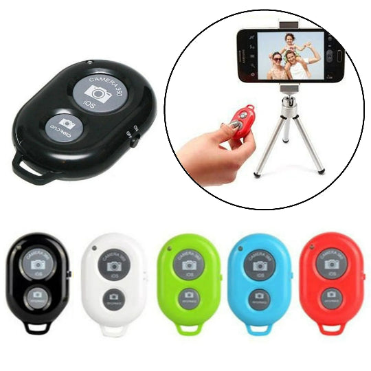 Bluetooth Remote Shutter Wireless Remote Control Selfie Button