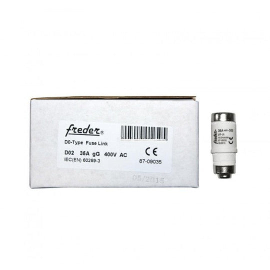 Cartridges NEOZED DO2 E18 35A 87-09035 gG-gL 400V AC 1Pcs 87-09035