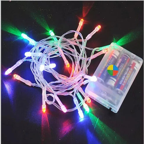 Battery-Operated Christmas Lights