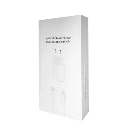 USB-C 20W Power Adapter Type-C to Lightning Cable