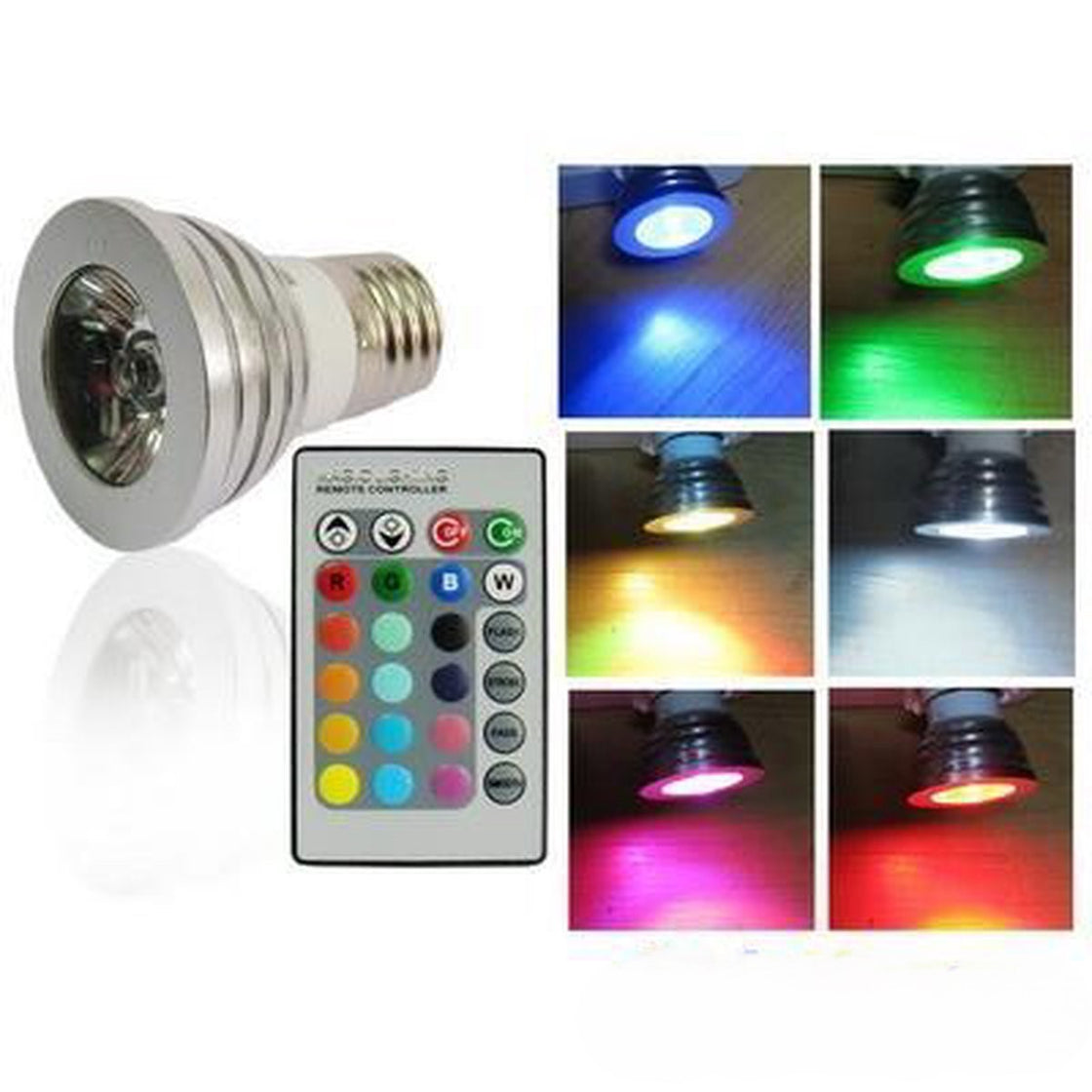 RGB REMOTE CONTROL LED COLORFUL LAMP