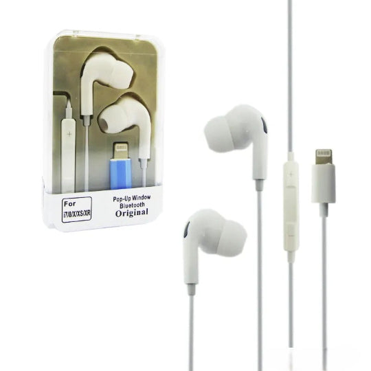 FD0540 In-ear Handsfree Headphones with Lightning Connector White