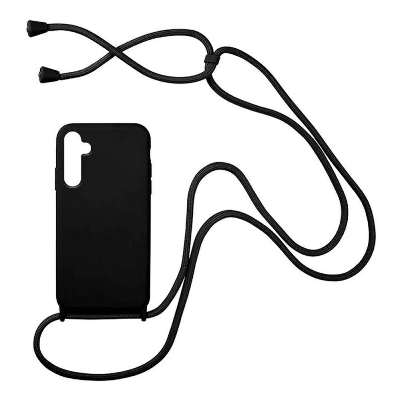 Silicone Cover With Cord For Samsung A15