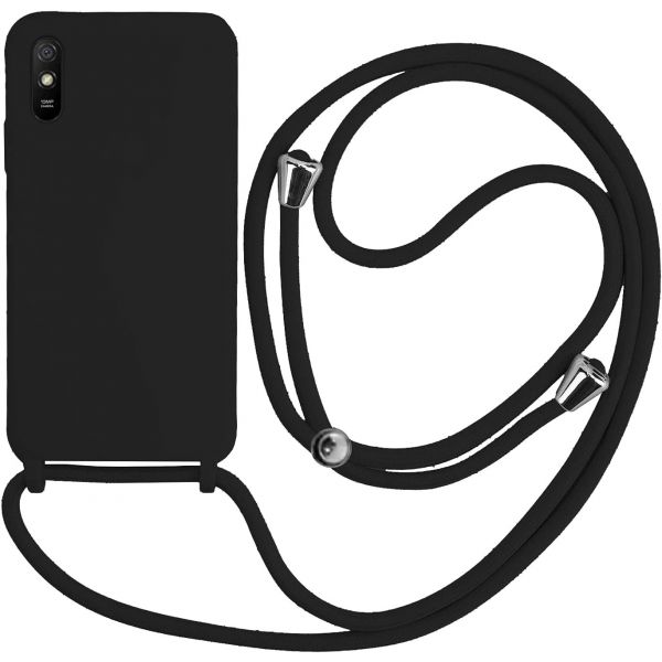 Premium Silicone Case With Cord Back Cover for Redmi 9A / 9ΑΤ / 9i