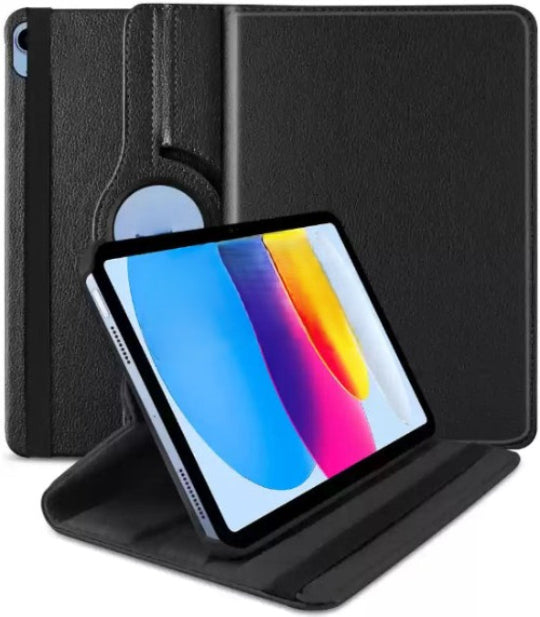Smart Book Case 360° Rotating Case for ipad A16 11th Gen, 11" 2025 / ipad 10.9"10th Gen,2022 Black