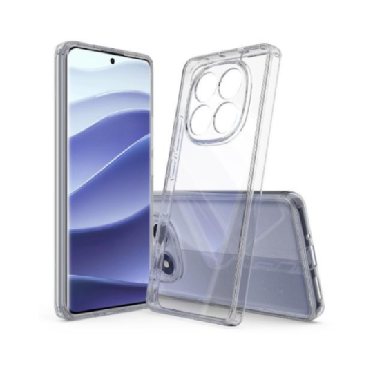 Cookover Silicone Back Cover Case For Redmi Note 15 Pro Plus (Clear)