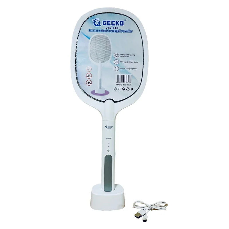 GECKO Rechargeable Mosquito Swatter LTD-618 – Rechargable Mosquito Swatter