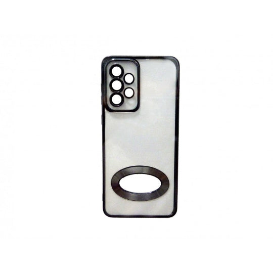 Electroplated Magnetic Charging Cover for Samsung A53 5G Black