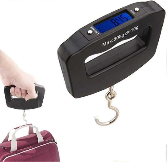 Portable Electronic Luggage Scale 50kg / 10g Digital Luggage Scale FD2238