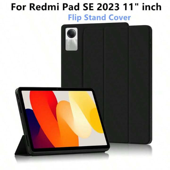 Premium Quality TPU Book Case Tri-Fold Flip Cover Case for Xiaomi Redmi Pad SE 11″