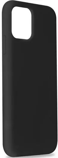 Silicone Back Cover Case For iPhone 11 (Black)