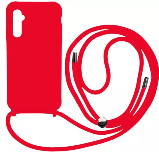 Silicone Cover With Cord for Galaxy A24