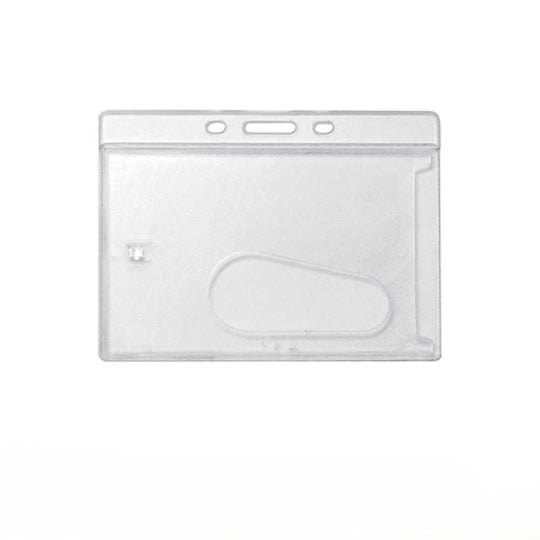 Plastic Card ID Bank Card Protector Holder Clear 1pcs