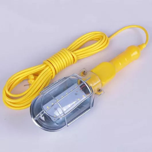 Industrial-Grade Working Hand Lamp Working Portable Yellow 5m