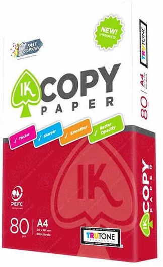 Ik Copy Paper Printing Paper A4 80gr/m² 500 sheets