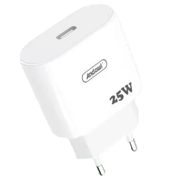 Andowi Charger Adaptor USB-C port 25W Q-CD662 White