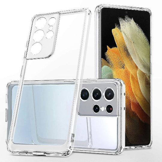 Soft Silicone Back Cover Case for Samsung Galaxy S21 Ultra / S30 Ultra / S31 Ultra