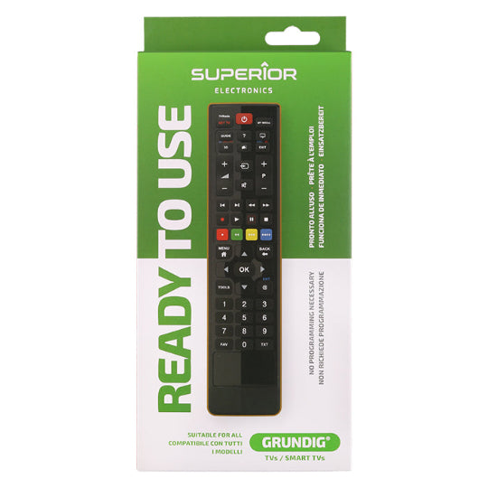 Superior Electronics Compatible Remote Control Ready To Use for Grundig TVs
