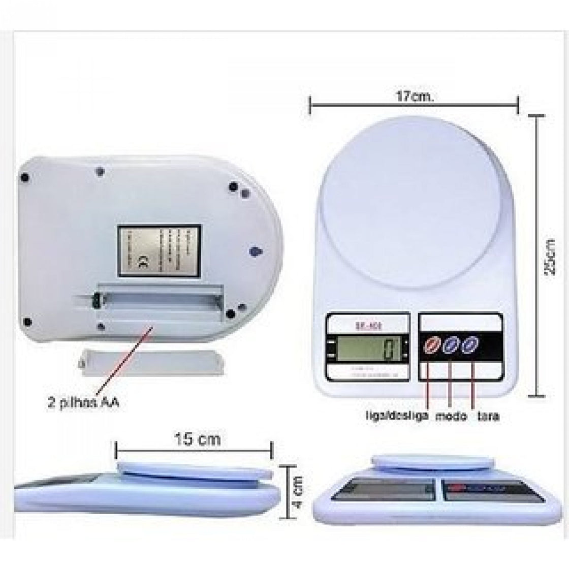 Digital Electronic Kitchen Scale SF-400