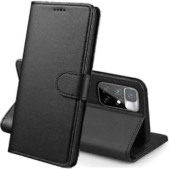 Smart Book Cover Case For Redmi 10 4G Book Stand Wallet