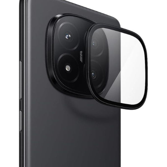 Camera Lens Protector Tempered Glass For Redmi Note 14 Pro Plus Black