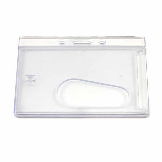 Plastic Card ID Bank Card Protector Holder Clear 1pcs