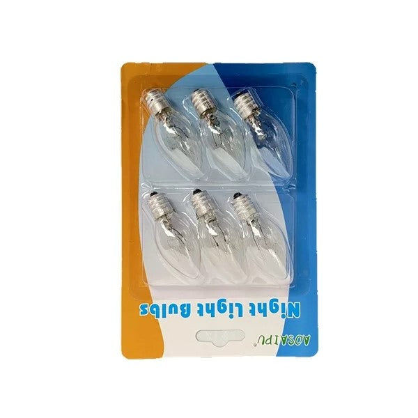 E14 Small Bulb 6PC Yellow