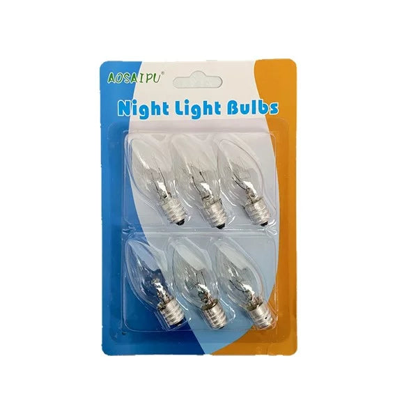 E14 Small Bulb 6PC Yellow