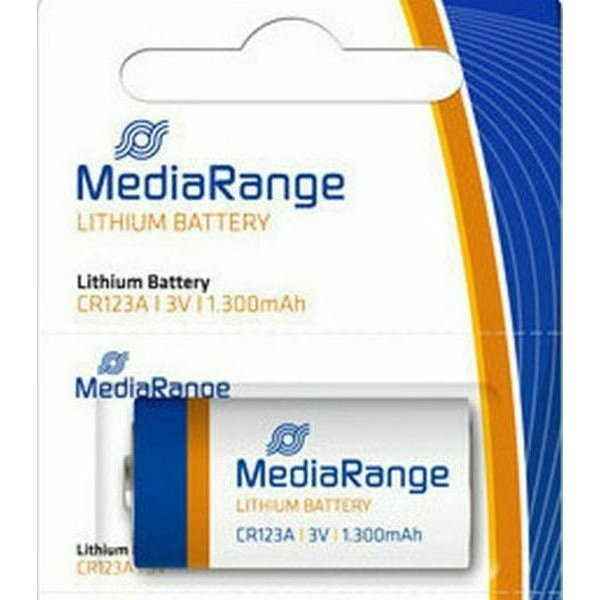 MediaRange Lithium Battery CR123 3V 