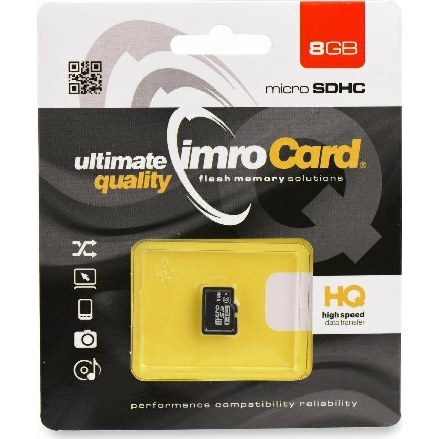 IMRO microSDHC 8GB Class 10 High Speed 