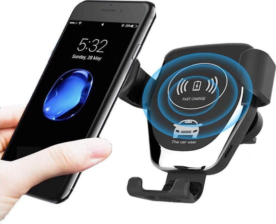 Wireless Charger - Mobile Phone Charging & Support Base For Car - Wireless Car Fast Charger