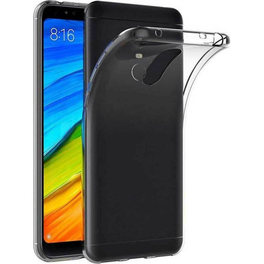 Silicone Cover For Xiaomi Redmi 5s Plus Clear