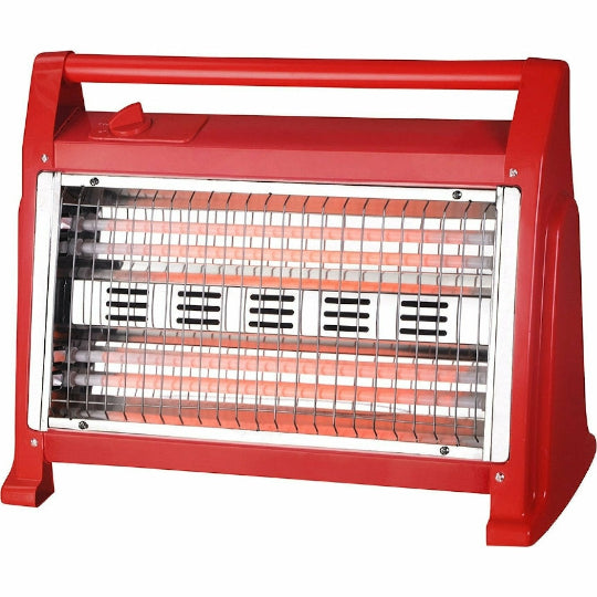 LX-2830 Quartz Heater with Fan 1600W Red 