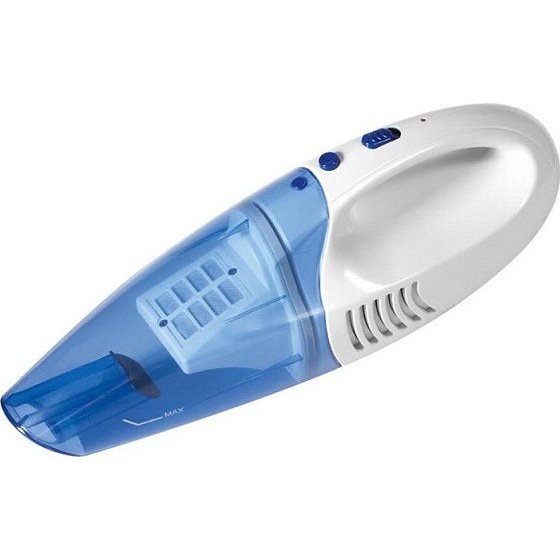 Silver Rechargeable Handheld Vacuum 7.2V Blue 