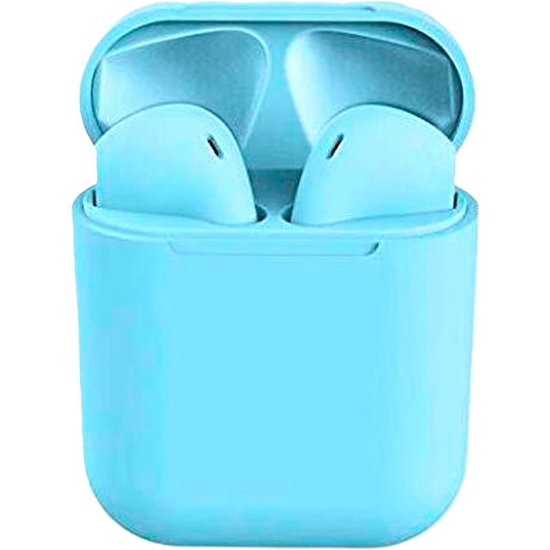 Inpods 12 Earbud Bluetooth Handsfree Headphone Sweat Resistant and Charging Case Blue