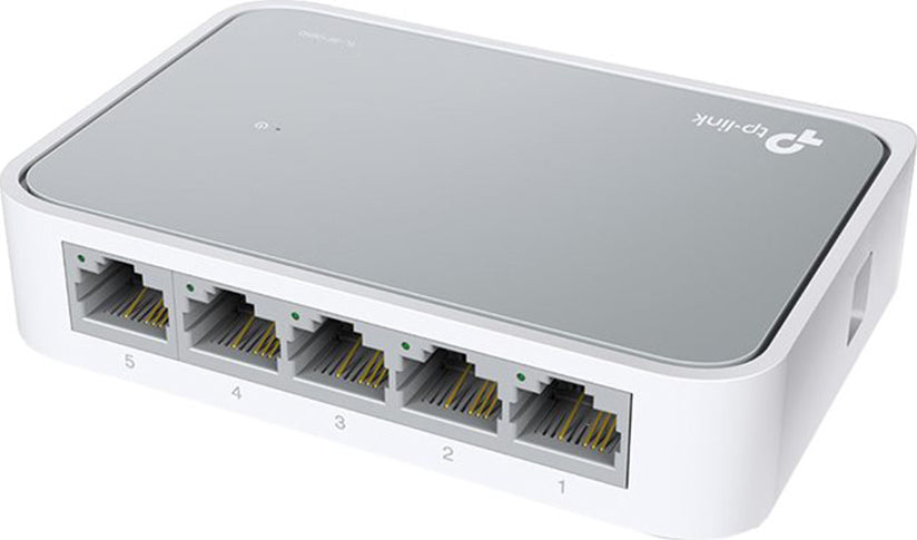 TP-LINK TL-SF1005D v12 Unmanaged L2 Switch with 5 Ethernet Ports-10/100Mbps