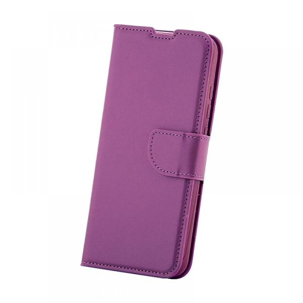 Mobile Premium Qualitiy Book Cover for TCL 30SE / 6165H / 305 Purple 