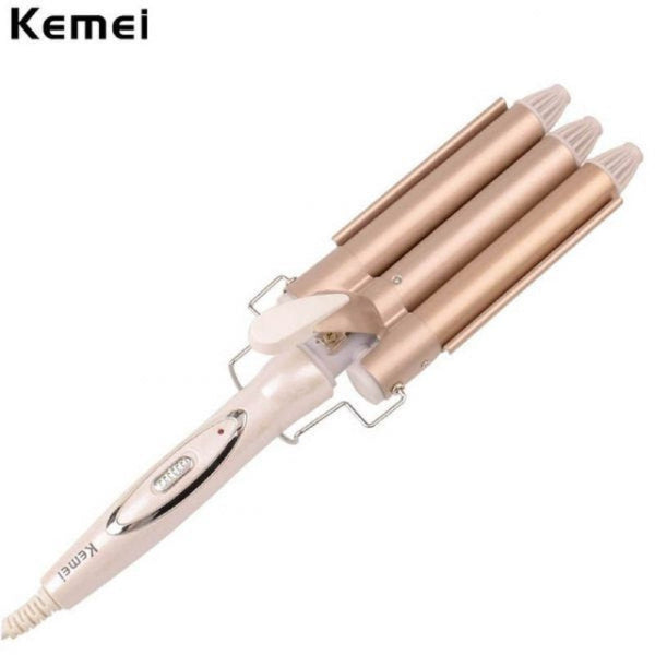 Kemei KM-1010 Rose Gold Ψαλίδι Μαλλιών 22mm 45W